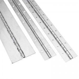 Räätälöity pitkä sarana 201#304#paksuus 3.0 ruostumaton teräs paksu piano -saranan jatkuva soutukaappi piano -sarana